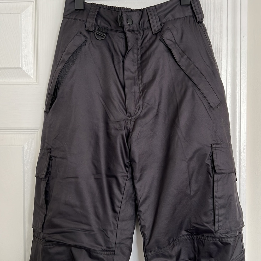 BLACK SKI PANTS